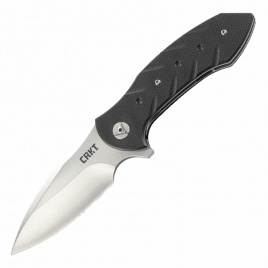 Нож складной CRKT Terrestrial 5370, 85 мм, черный