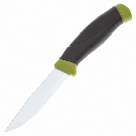 Нож разделочный Morakniv Companion Olive Green 14068, 100 мм, зеленый