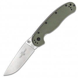 Нож складной Ontario RAT-1 8848FG, 89 мм, зеленый
