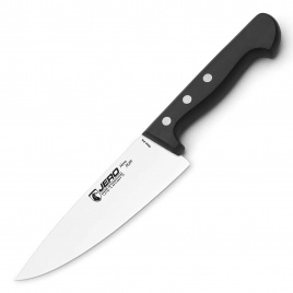 Нож кухонный шеф JERO Professional 5906PR, 160 мм,  черный