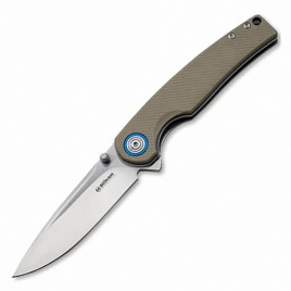 Нож складной Boker Rekin 01SC007, 81 мм, зеленый
