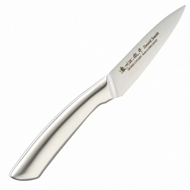 Нож кухонный овощной Satake All Stainless 804-417, 85 мм,  сталь