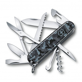 Нож складной Victorinox Huntsman Navy Camouflage 1.3713.942, 70 мм, камуфляж