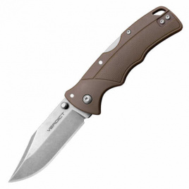 Нож складной Cold Steel FL-C3CPSSFDE Verdict, 76 мм, коричневый