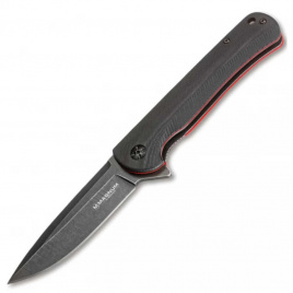 Нож складной Boker Mobius 01MB726, 95 мм,  чёрный