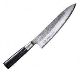 Нож кухонный шеф Suncraft Senzo Classic SZ-05/E, 200 мм, палисандр