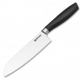 Нож кухонный сантоку Boker Core 130830, 165 мм, черный