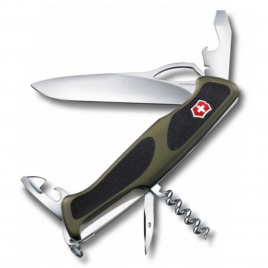 Нож складной Victorinox Rangergrip 61 0.9553.MC4, 97 мм, зеленый