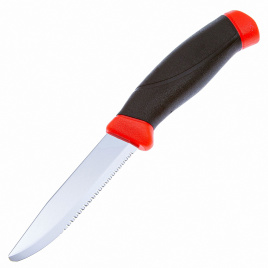 Нож разделочный Morakniv Companion F Rescue 11828, 100 мм, красный