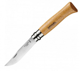 Нож складной Opinel 8 Tradition Inox 002021, 85 мм, дуб