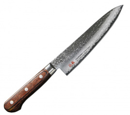 Нож кухонный шеф Suncraft Senzo Universal FT-02/E, 180 мм, палисандр