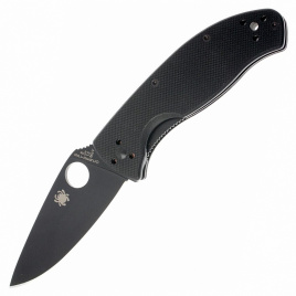 Нож складной Spyderco Tenacious 122GBBKP, 86 мм, черный