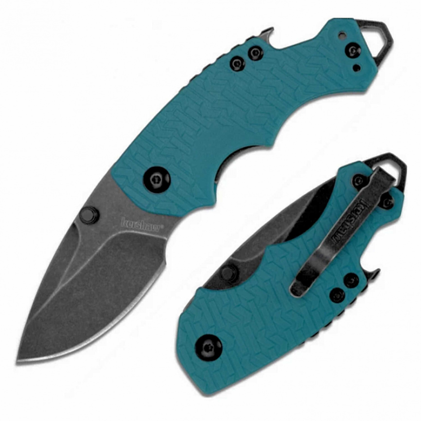 Нож складной Kershaw Shuffle 8700TEALBW, 60 мм, бирюзовый фото 3