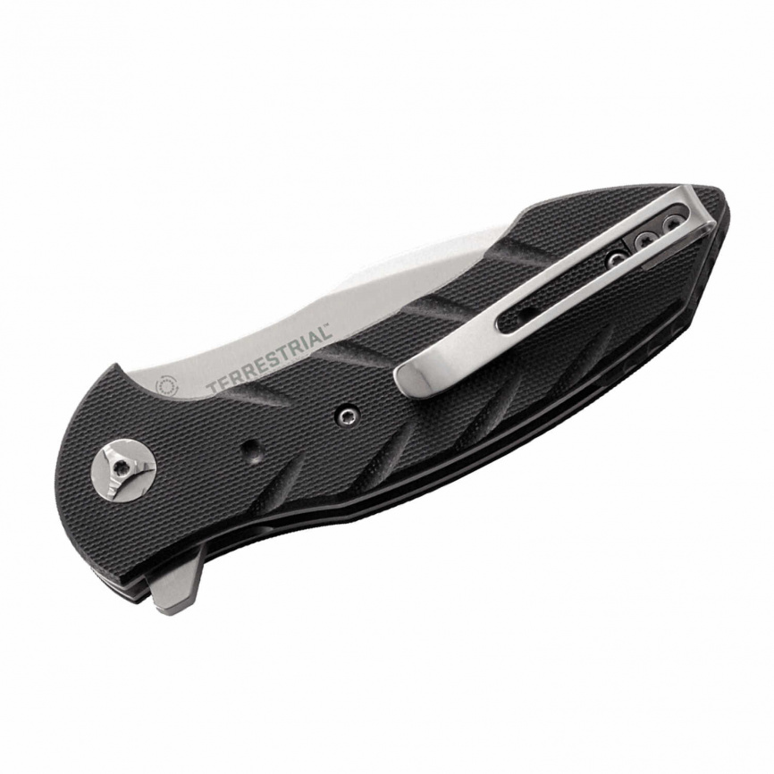 Нож складной CRKT Terrestrial 5370, 85 мм, черный фото 4