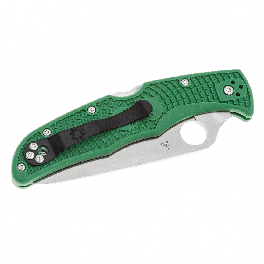 Нож складной Spyderco Endura 10FPGR, 97 мм, зеленый фото 4