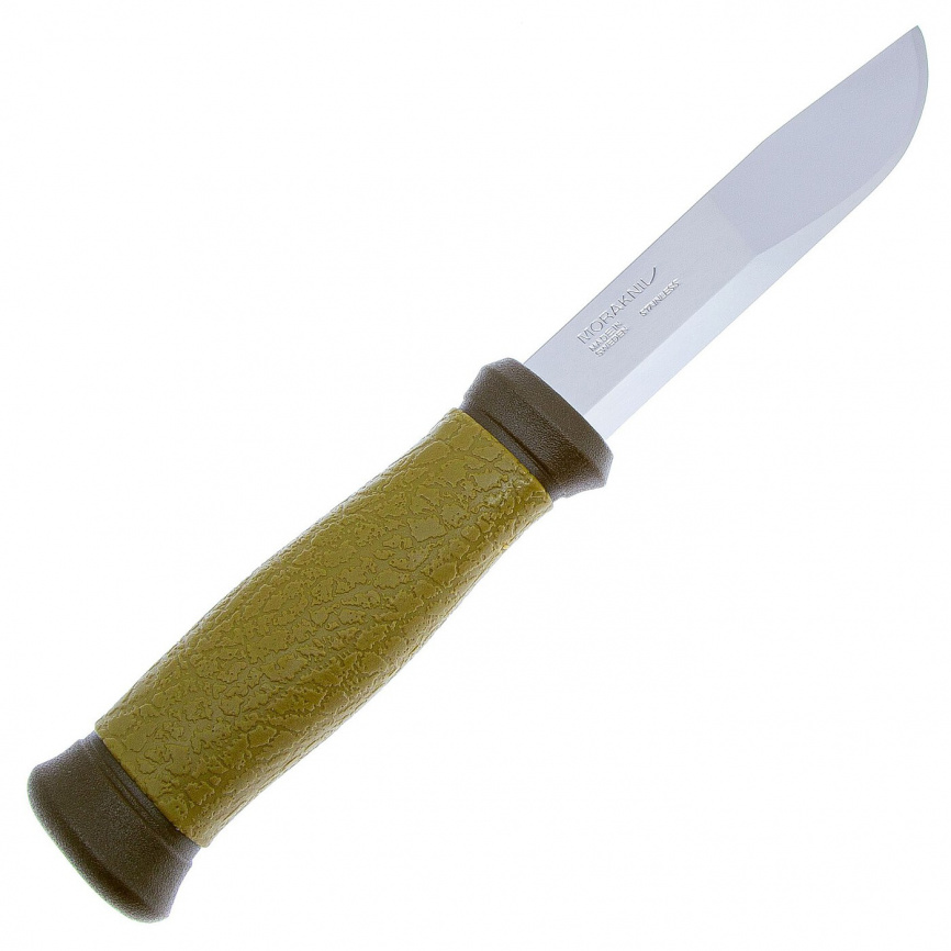 Нож разделочный Morakniv Companion Outdoor 2000 Classic 10629, 115 мм, зеленый фото 4
