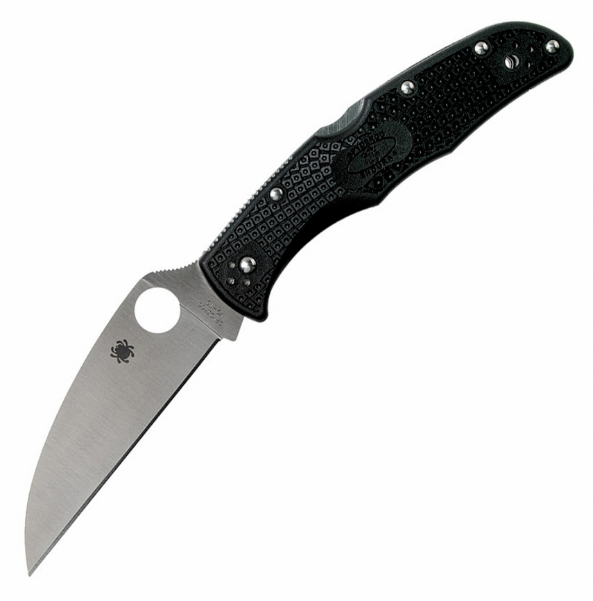 Нож складной Spyderco Endura Wharncliffe 10FPWCBK, 96 мм, черный фото 1