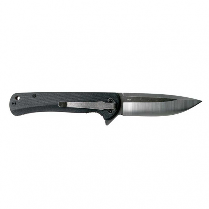 Нож складной Boker Mobius 01MB726, 95 мм,  чёрный фото 5