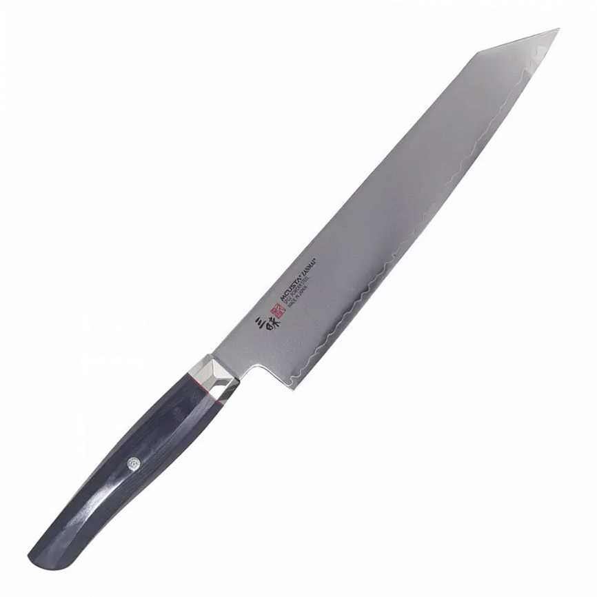 Нож кухонный киритсуке Mcusta Zanmai Revolution Black ZRB-1206G, 230 мм, палисандр фото 1