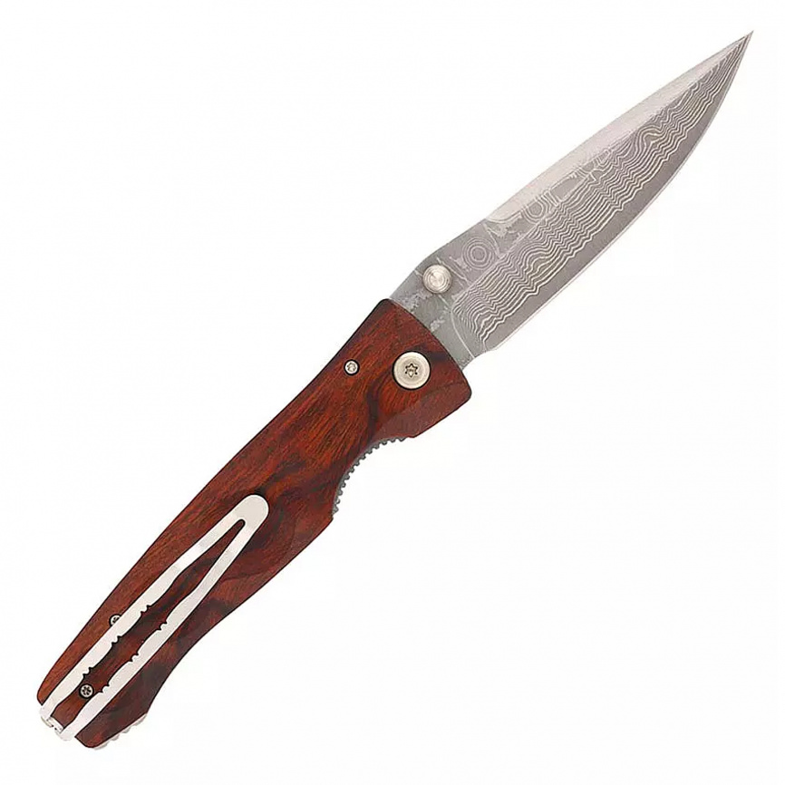 Нож складной Mcusta Tactility Elite Damask MC-0125D, 94 мм, айронвуд фото 2