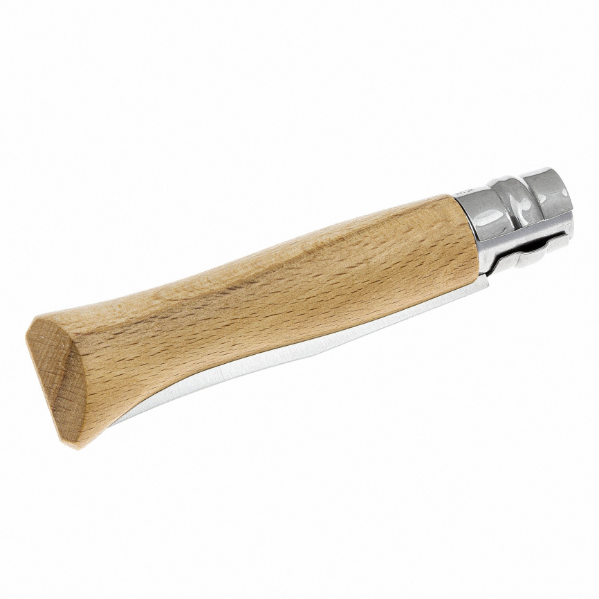 Нож складной Opinel 9 Tradition Inox 001083, 90 мм, бук фото 3