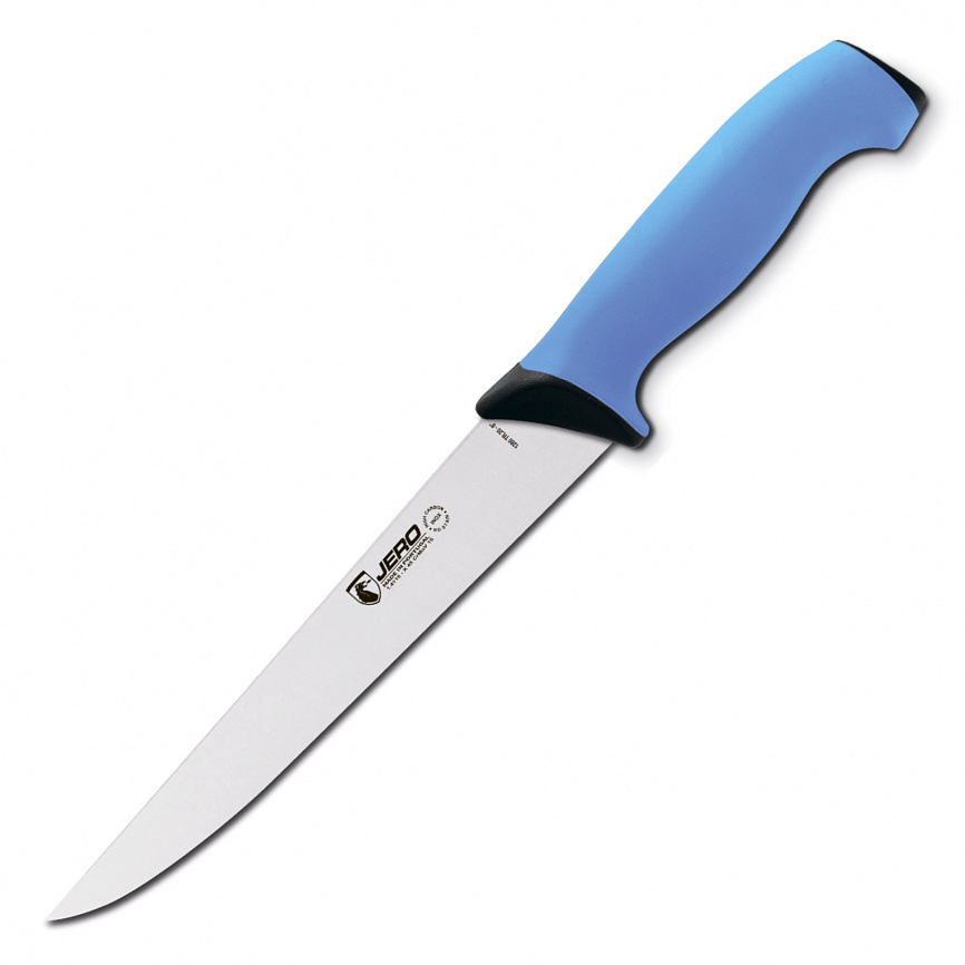Нож кухонный разделочный JERO Professional TR 1280TR-B, 200 мм, синий фото 1