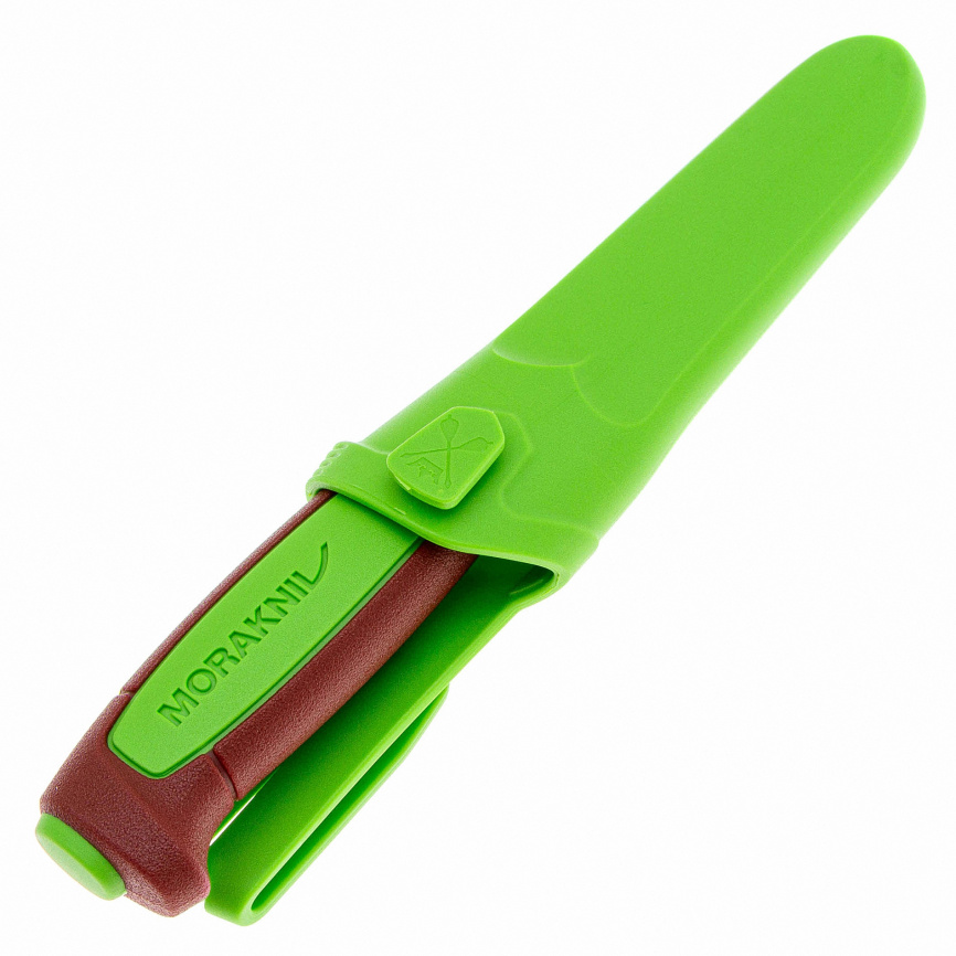 Нож разделочный Morakniv Companion Basic 14281, 91 мм, зеленый фото 4