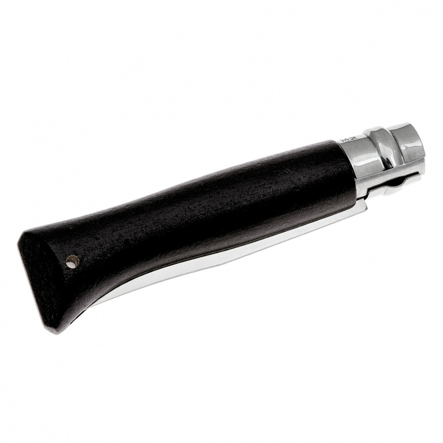 Нож складной Opinel 8 Trekking Colored Inox 002211, 85 мм, черный фото 3
