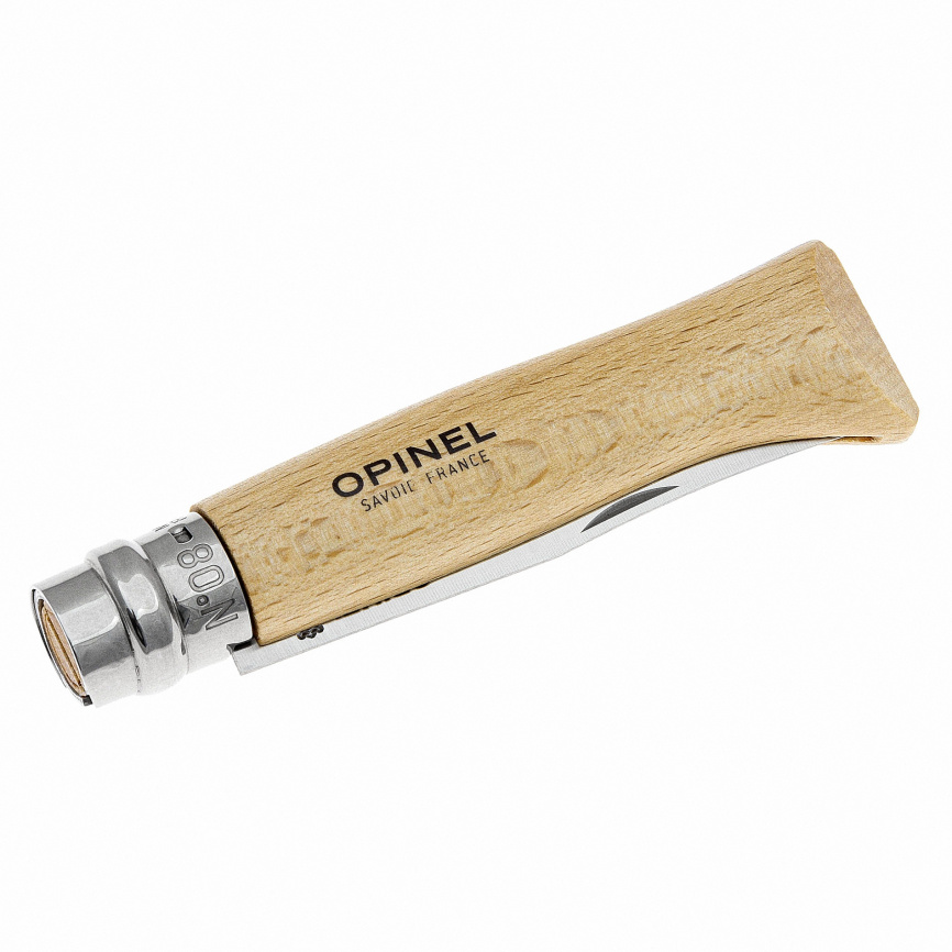 Нож складной Opinel 8 Tradition Inox 123080, 85 мм, бук фото 4