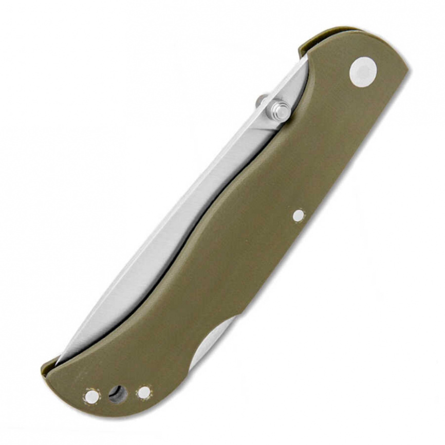 Нож складной FOX Meskwaki Tracker F500 G, 89 мм, зеленый фото 2