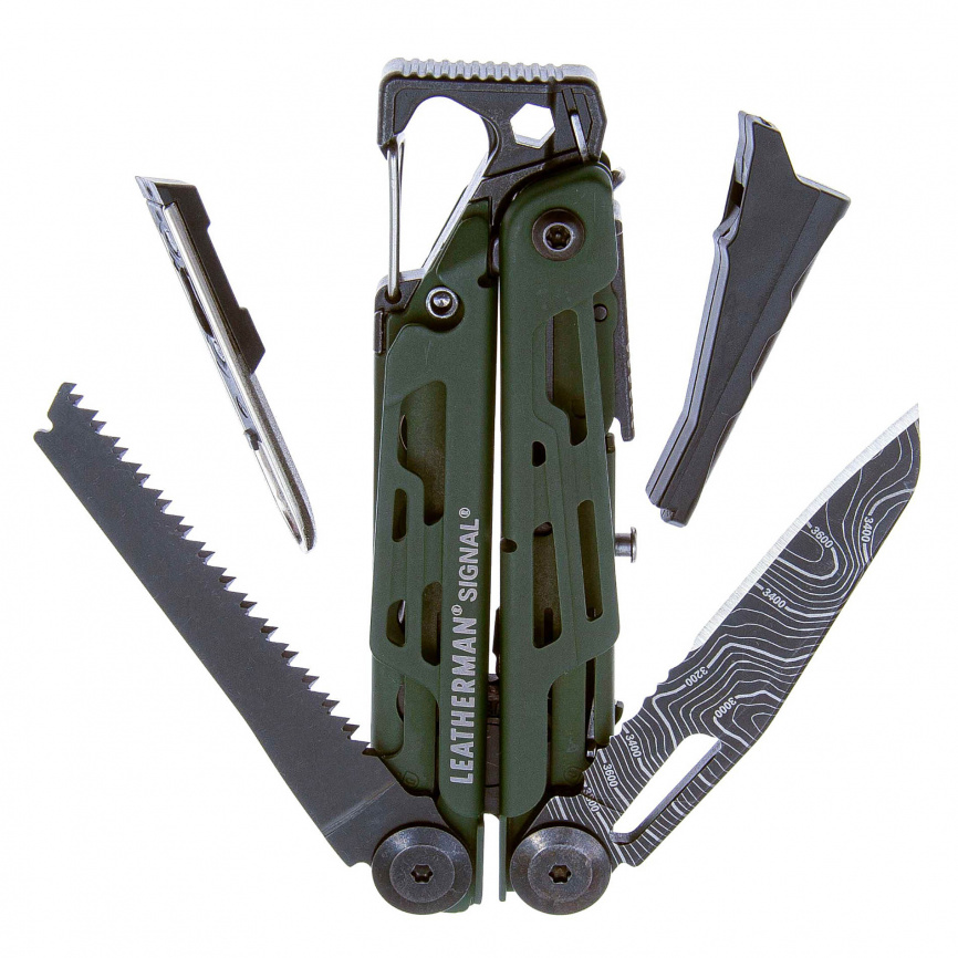 Мультитул Leatherman Signal Green Topo 832692 фото 4