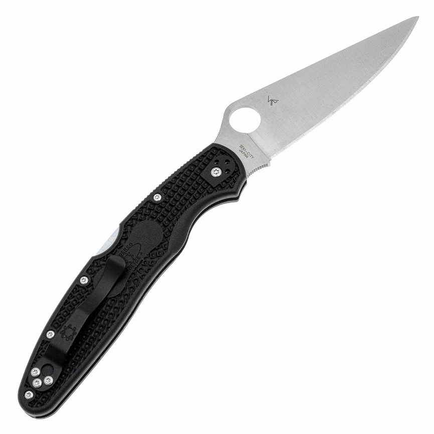 Нож складной Spyderco Police 4 Lightweight Black 07PBK4, 111 мм, черный фото 3