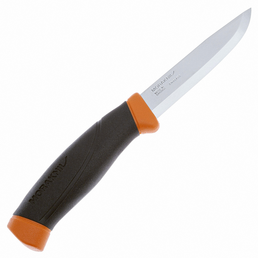 Нож разделочный Morakniv Companion Burnt Orange 14067, 100 мм, оранжевый фото 2
