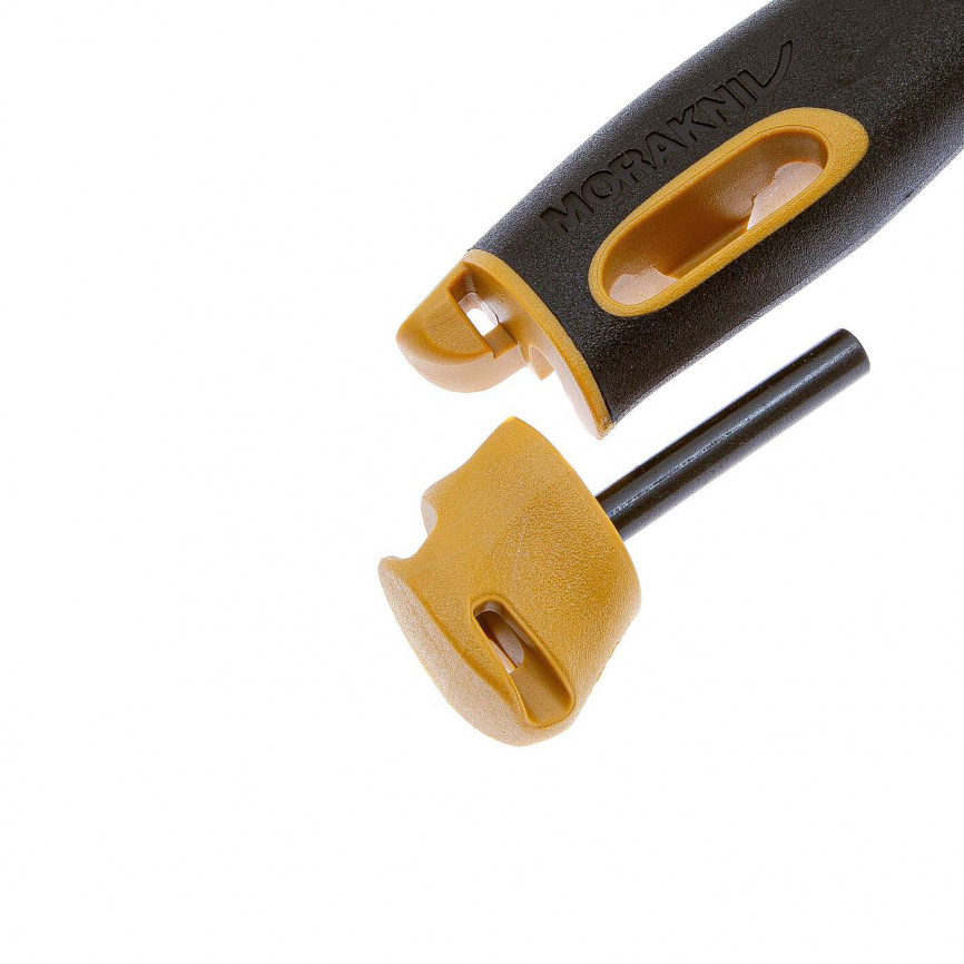 Нож разделочный Morakniv Companion Spark Yellow 13573, 100 мм, желтый фото 2