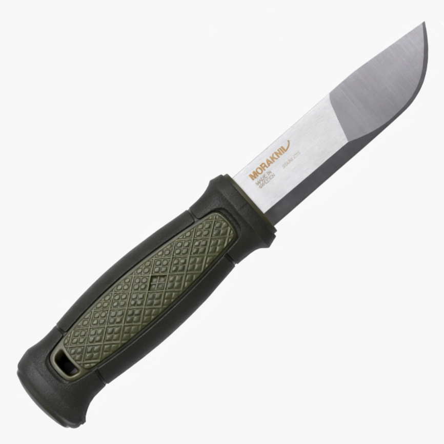 Нож разделочный Morakniv Kansbol 12634, 109 мм, зеленый фото 1