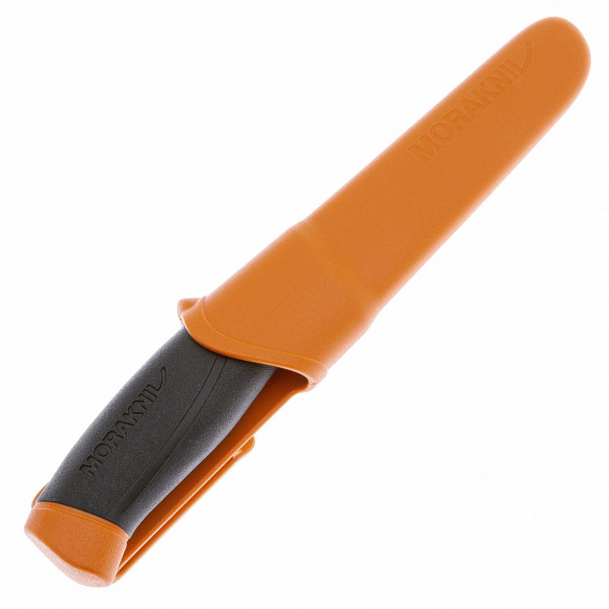 Нож разделочный Morakniv Companion Burnt Orange 14067, 100 мм, оранжевый фото 4
