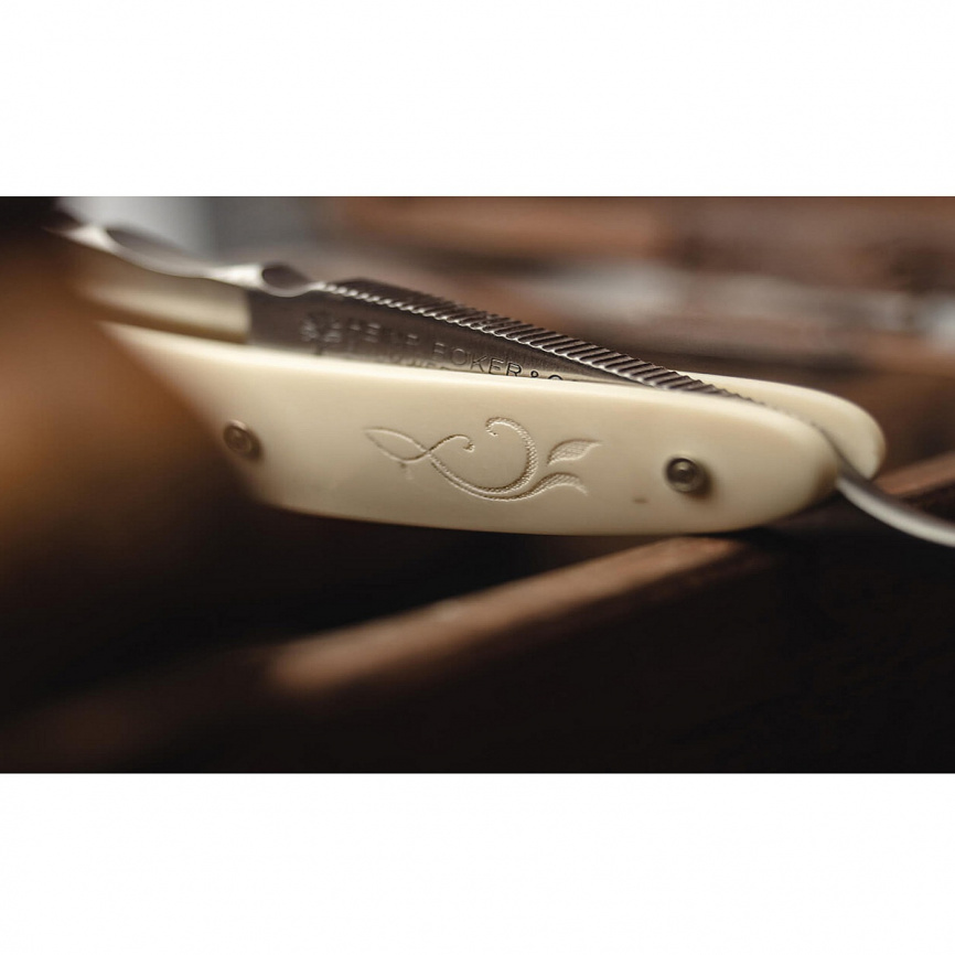 Опасная бритва Boker The Historical Barber 140224, эльфорин фото 4