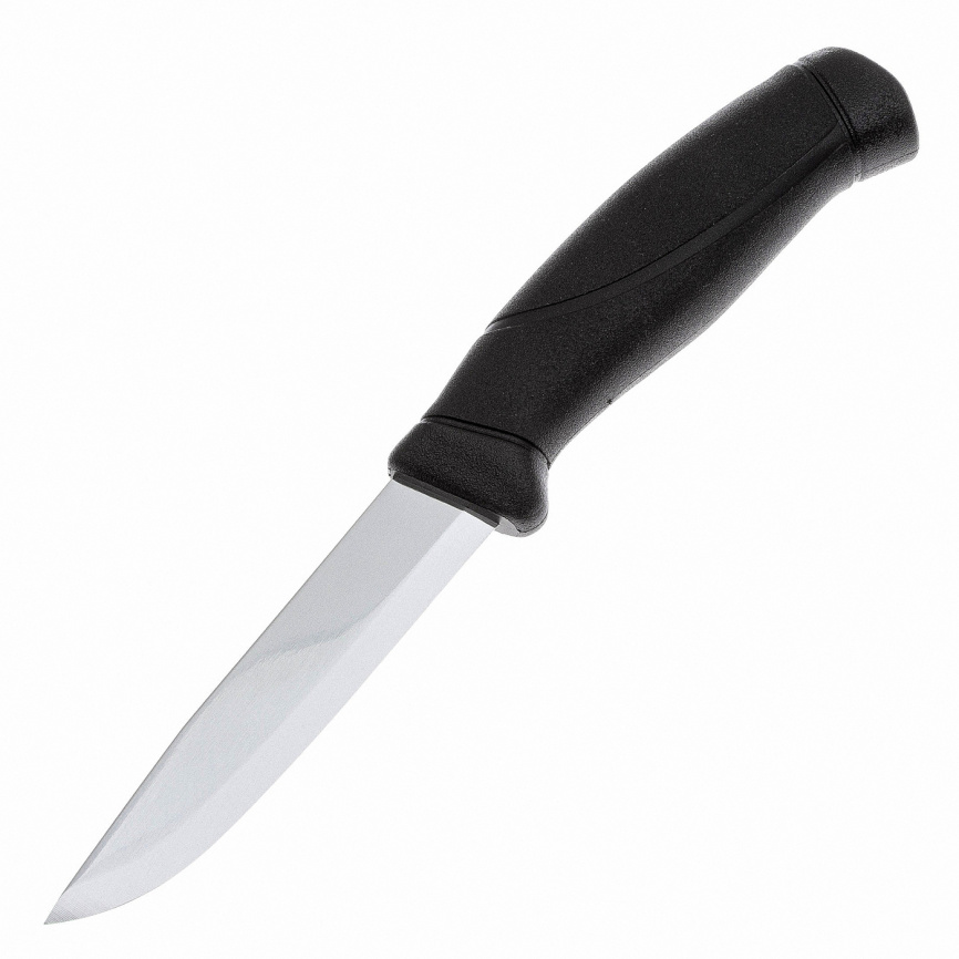 Нож разделочный Morakniv Companion Black 12141, 100 мм, черный фото 1
