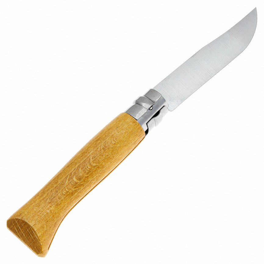 Нож складной Opinel 8 Tradition Carbone 113080, 85 мм, бук фото 2