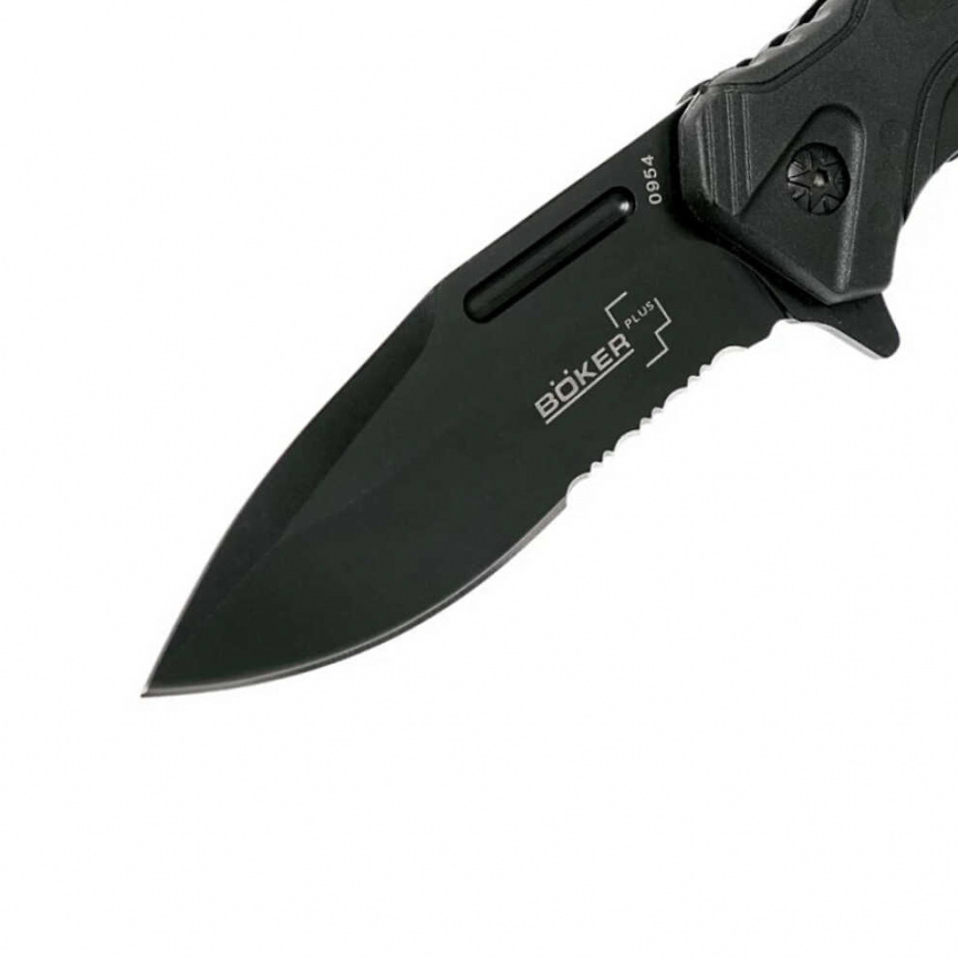 Нож складной Boker Savior 2 01BO321, 85 мм, чёрный фото 2