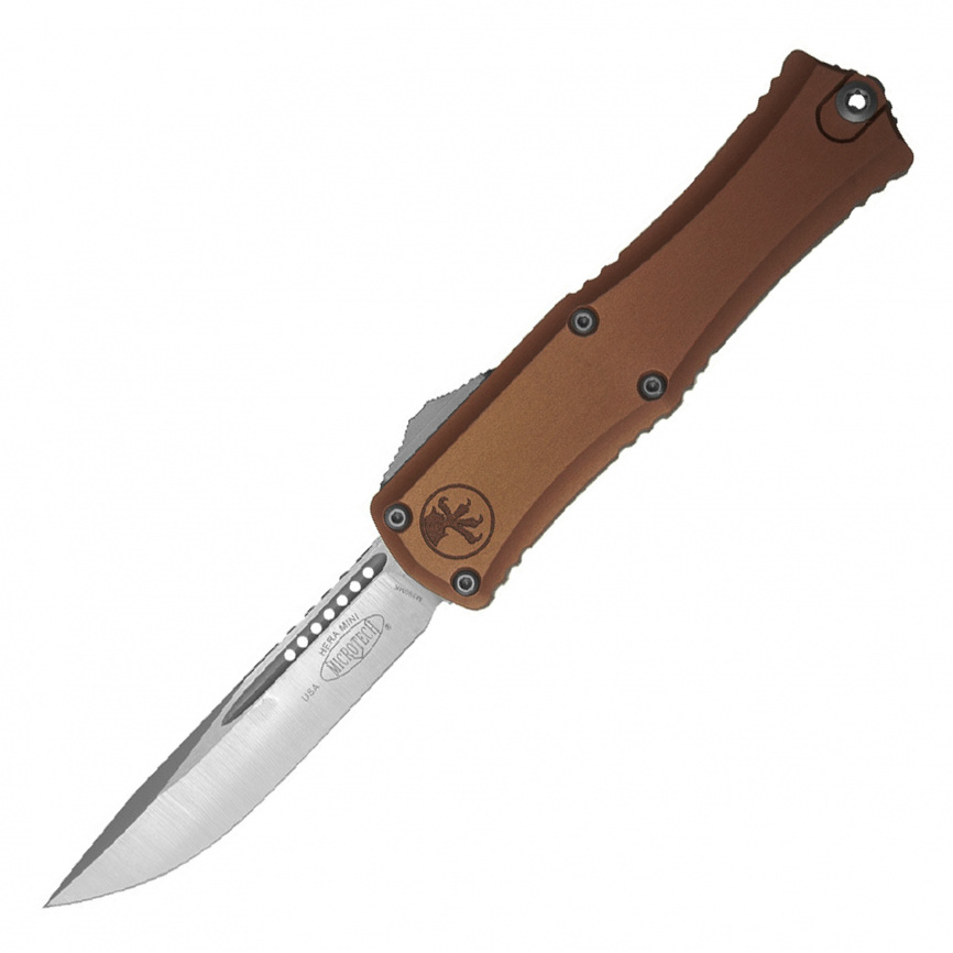 Нож складной Microtech Hera II Mini S/E 1703M-4TA, 75 мм, черный фото 1