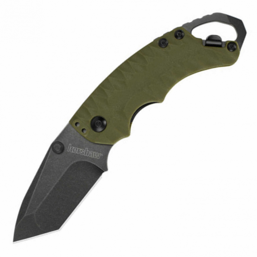 Нож складной Kershaw Shuffle II 8750TOLBW, 66 мм, зелёный фото 1