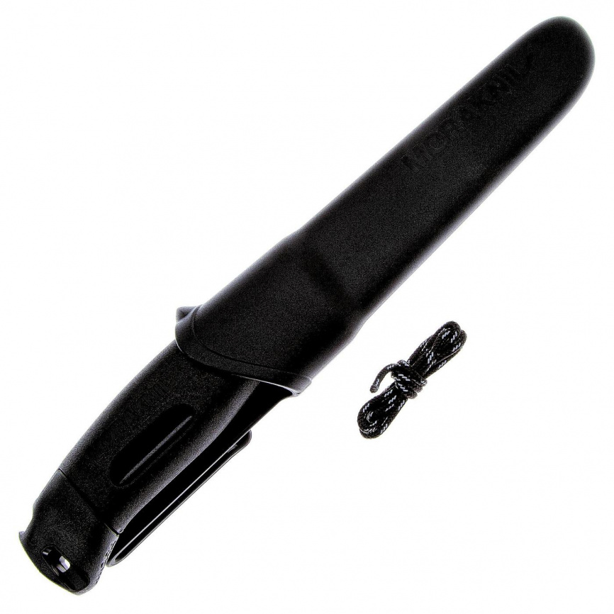 Нож разделочный Morakniv Companion Spark Black 13567, 100 мм, черный фото 2