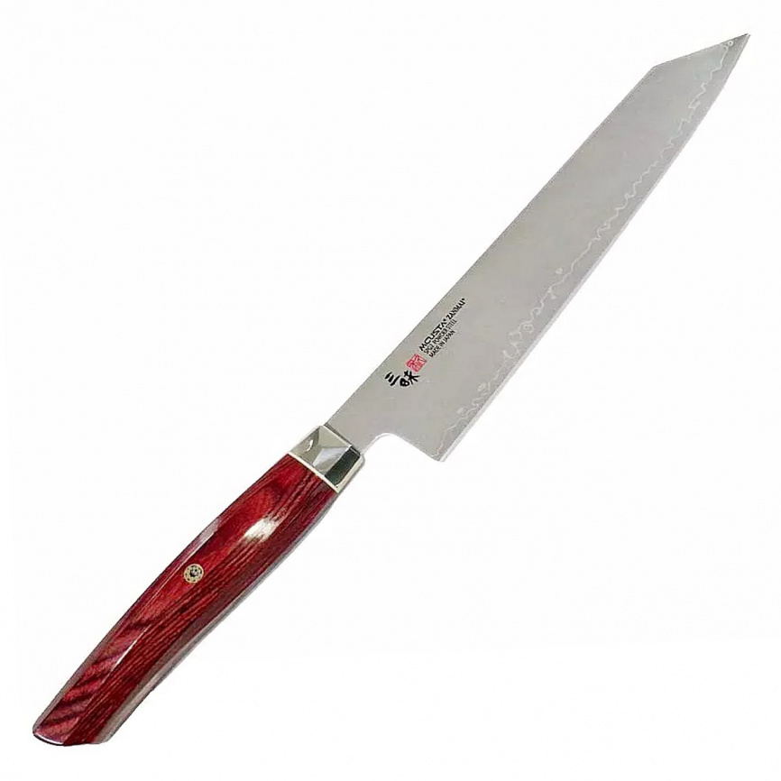 Нож кухонный киритсуке Mcusta Zanmai Revolution Red ZRR-1206G, 230 мм, палисандр фото 1