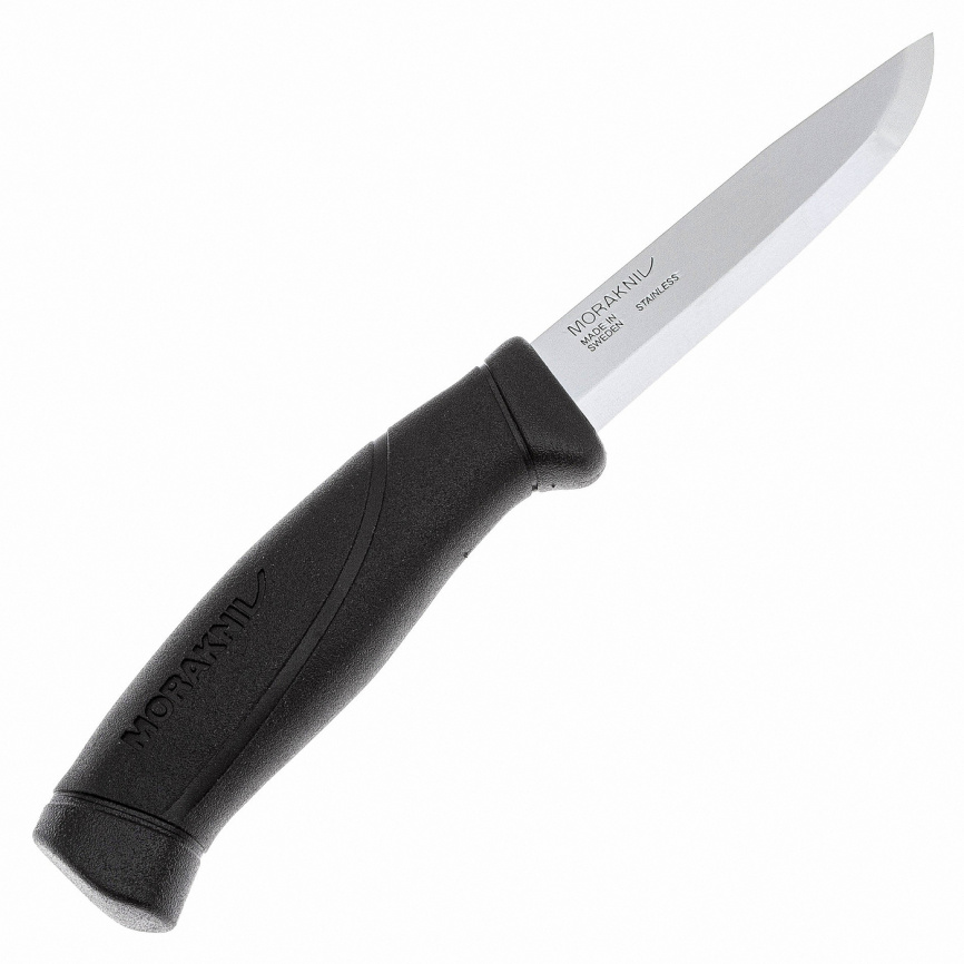 Нож разделочный Morakniv Companion Black 12141, 100 мм, черный фото 3