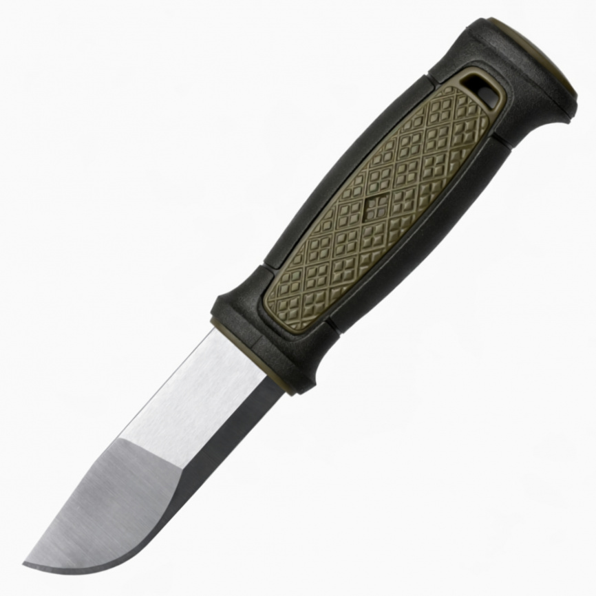 Нож разделочный Morakniv Kansbol 12634, 109 мм, зеленый фото 2