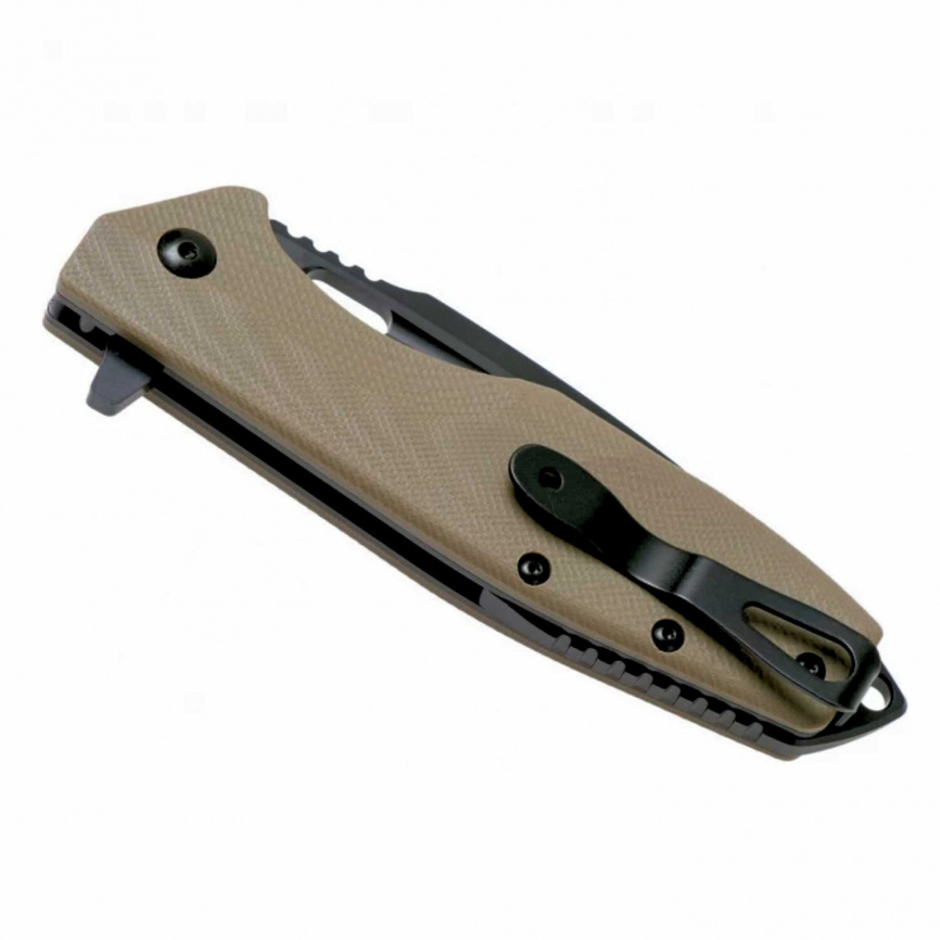 Нож складной Boker Caracal Folder 01BO759, 87 мм, серый фото 2