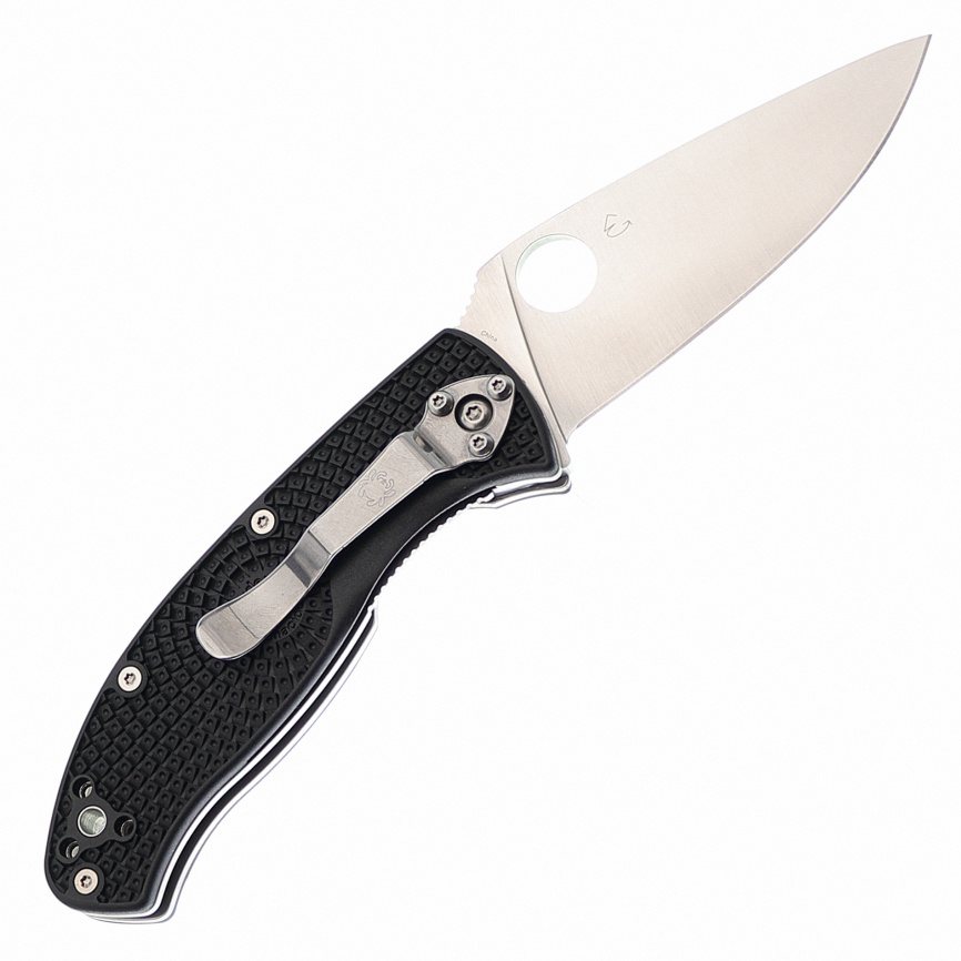 Нож складной Spyderco Tenacious Lightweight 122PBK, 86 мм, черный фото 2