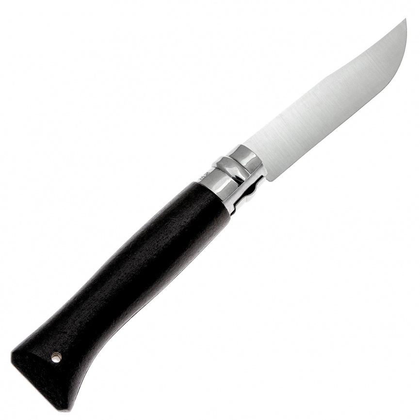 Нож складной Opinel 8 Trekking Colored Inox 002211, 85 мм, черный фото 2